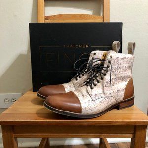 Thatcher Finch Music Note Boots Size 9
